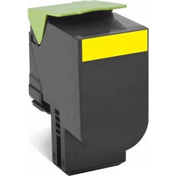 Lexmark Toner 80C2SYE Jaune jusqu'à 2 000 pages