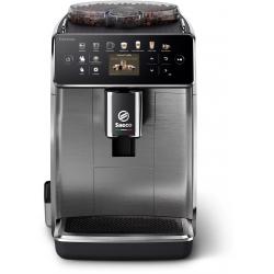 Cafetera automática Saeco GranAroma SM6585/00, color negro-gris
