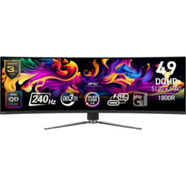 Monitor Msi Mpg 491Cqpx Qd-Oled 49" Qd-Oled Ultrawide Dual Qhd 240Hz Curva Usb-C
