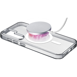 Coque Cellularline Gloss MagSafe pour Samsung S25+ transparente