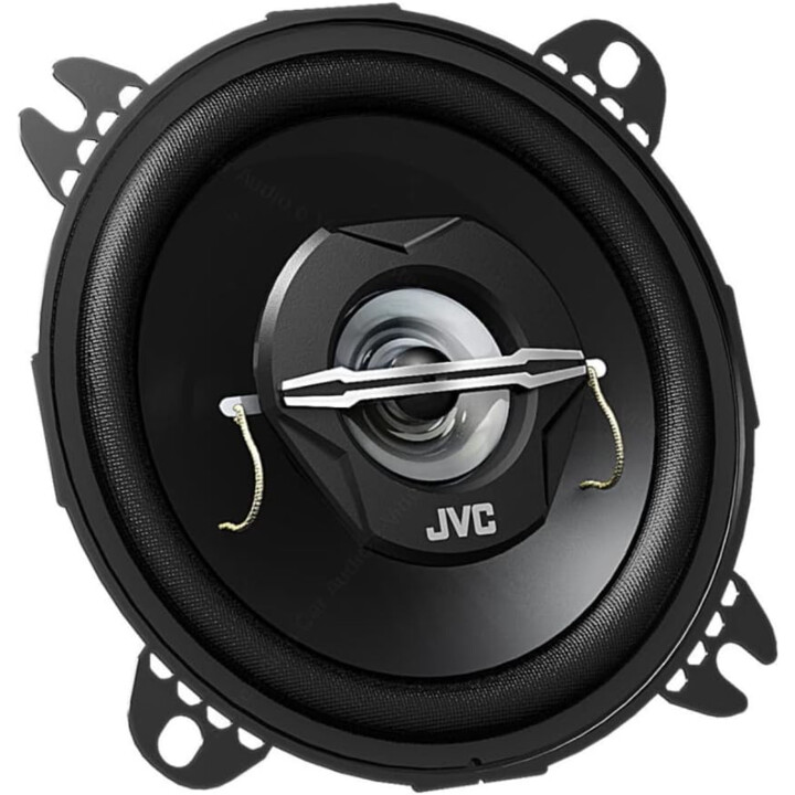 JVC CS-J420X coaxial car speakers (21 W RMS, 45 - 22000 Hz, 10 cm (4'), 2-way)
