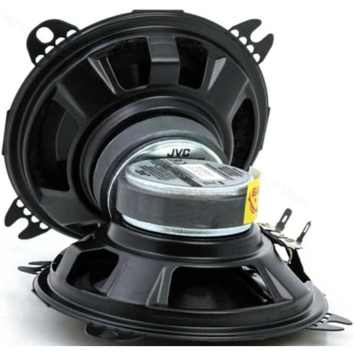 JVC CS-J420X coaxial car speakers (21 W RMS, 45 - 22000 Hz, 10 cm (4'), 2-way)