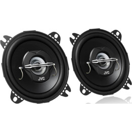 Altavoces JVC CS-J420X coaxiales para coche (21 W RMS, 45 - 22000 Hz, 10cm (4'), 2 vías)