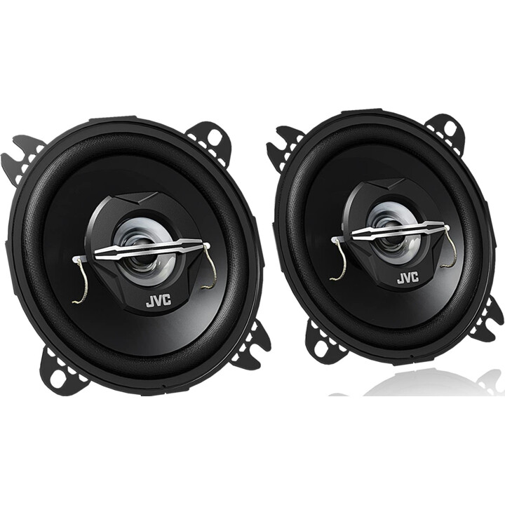 JVC CS-J420X coaxial car speakers (21 W RMS, 45 - 22000 Hz, 10 cm (4'), 2-way)