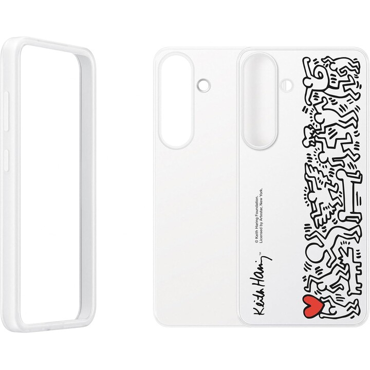 Étui Samsung Flipsuit pour Galaxy S25. Blanc