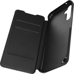 Étui portefeuille à rabat Samsung par Anymode pour Galaxy A55. Noir