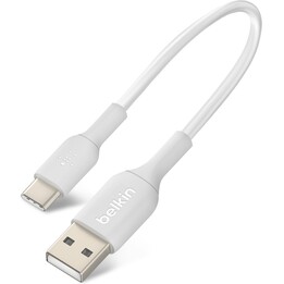 Belkin USB-C/USB-A Kabel PVC, 15 cm, weiß