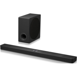 Soundbar for TV - LG S90ty, Bluetooth, 570W, 5.1.3 Canali con subwoofer, Dolby Atmos, DTS: X, AI Ready, Black