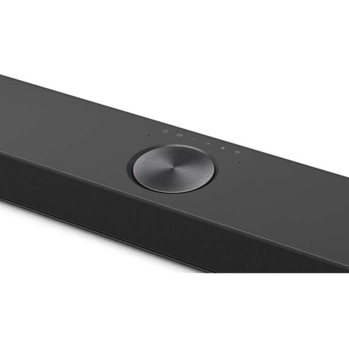 Barra de som para TV - LG S90TY, Bluetooth, 570W, 5.1.3 canais com subwoofer, Dolby Atmos, DTS: X, AI Pronto, Black