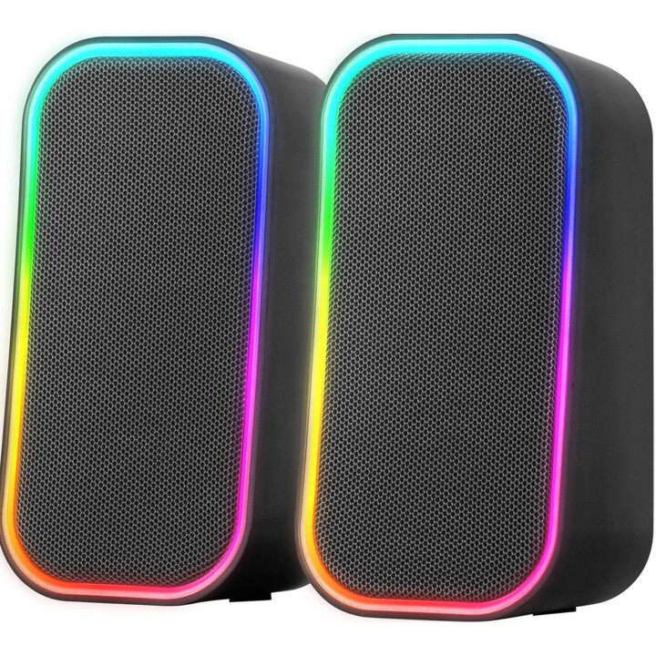 Altavoces Gaming Mars Gaming MS-OM RGB 20w Bluetooth 5.3 Negro