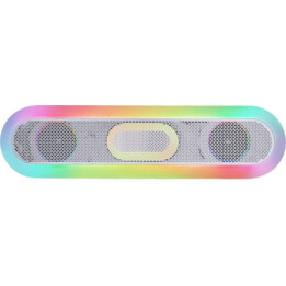 MARS GAMING MSB-ORB barra de som portátil 20W RGB 360º branco