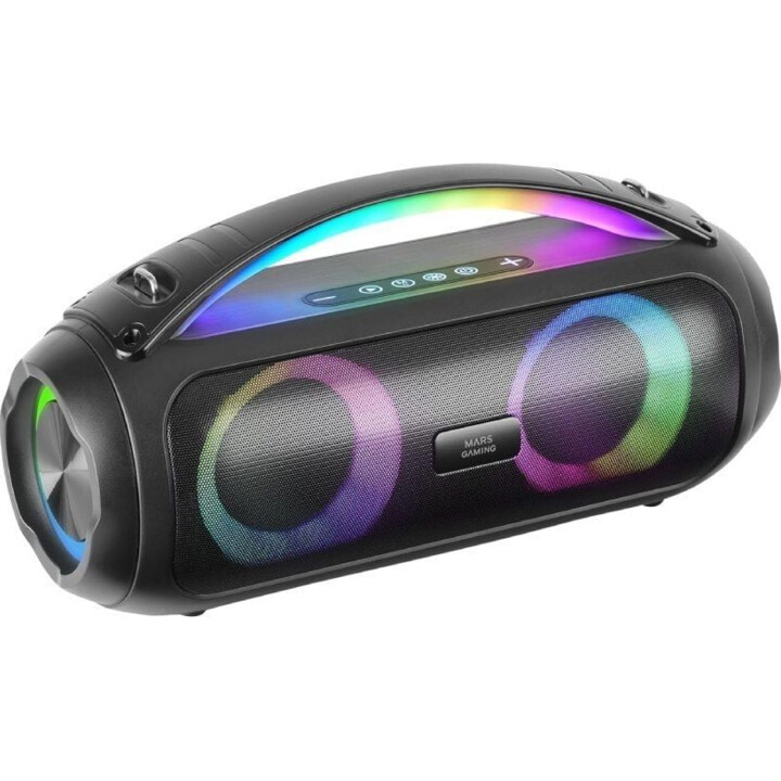 Mars Gaming MS-PULSE altavoz Bluetooth portátil 50W RMS 2.0 negro