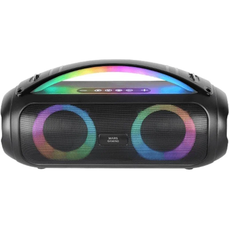 Altavoz con Bluetooth Mars Gaming MS-PULSE/ 50W RMS/ 2.0/ Negro