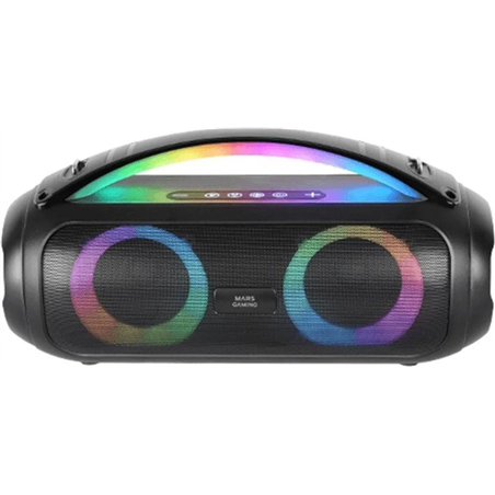 Altavoz con Bluetooth Mars Gaming MS-PULSE/ 50W RMS/ 2.0/ Negro