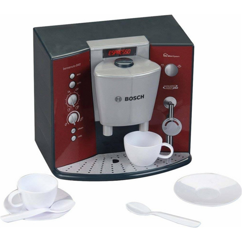Cafetera Bosch con sonido, juguete infantil.