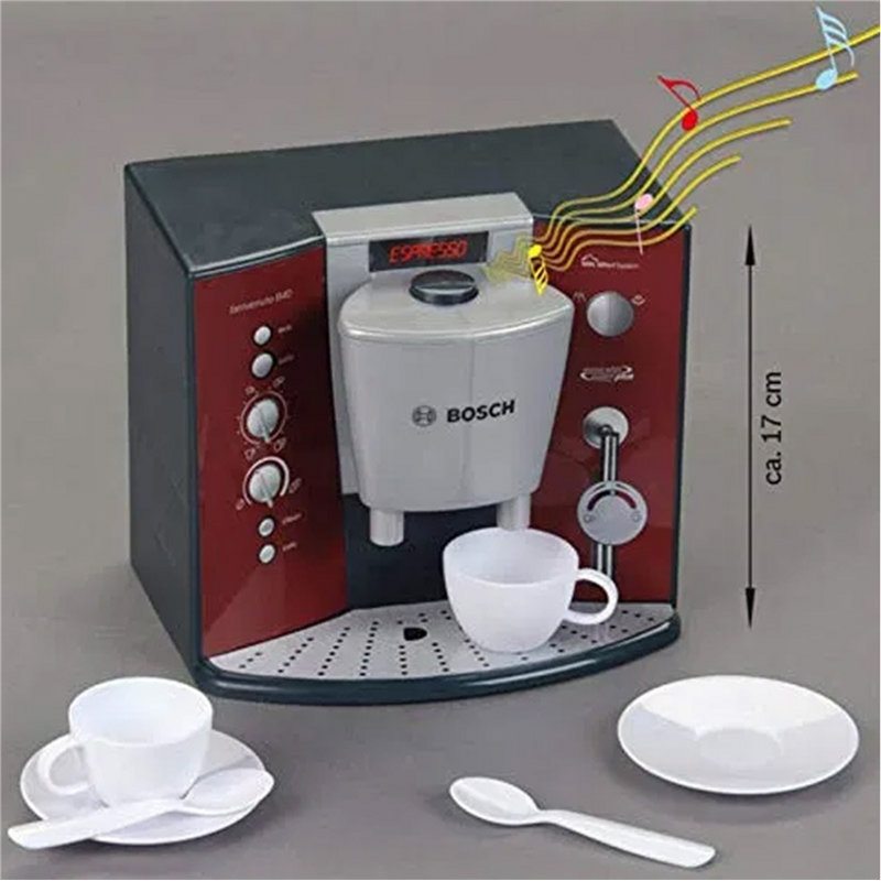 Cafetera Bosch con sonido, juguete infantil.