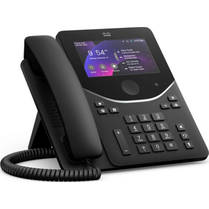 Cisco DP-9871 Téléphone filaire câblé Bluetooth câblé / sans fil, Wi-Fi