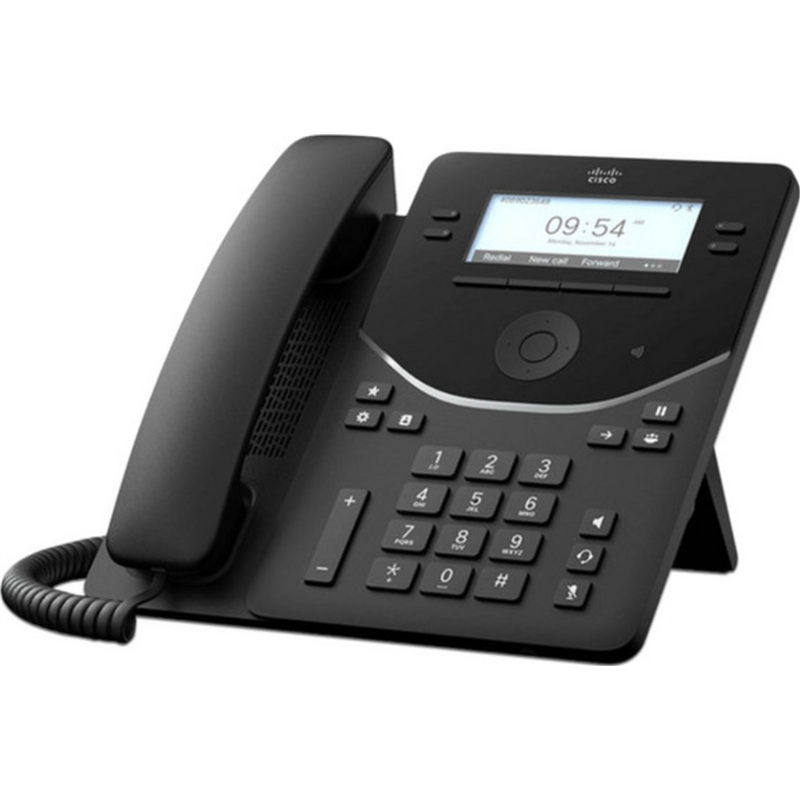 Téléphone de bureau Cisco 9841, 3,5 \ "Affichage LCD, câblé, noir