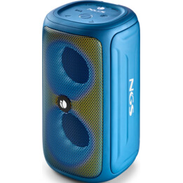 NGS Roller Beast Azure Bluetooth Enceinte, bleu, eau et poussière résistante