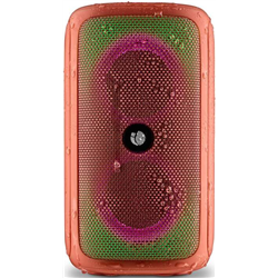 Haut-parleur NGS Rollerbeast, 32 W, étanche, sortie de 32W (2 x 16W) Couleur de corail