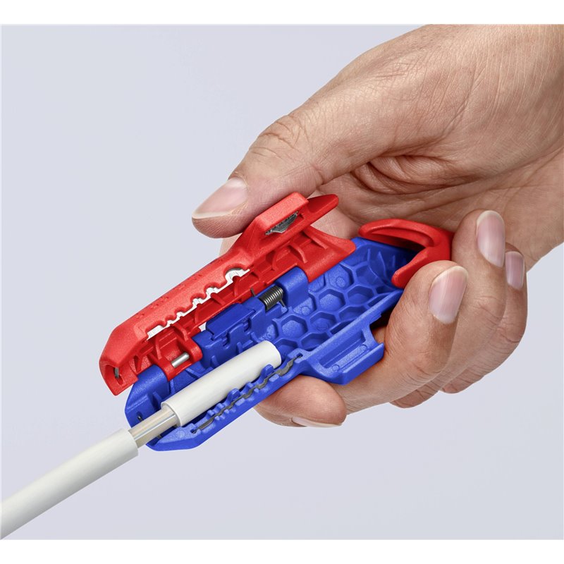 Herramienta pelacables ErgoStrip PV Pelacables Adecuado para Cable redondo de 5 mm (máx.)