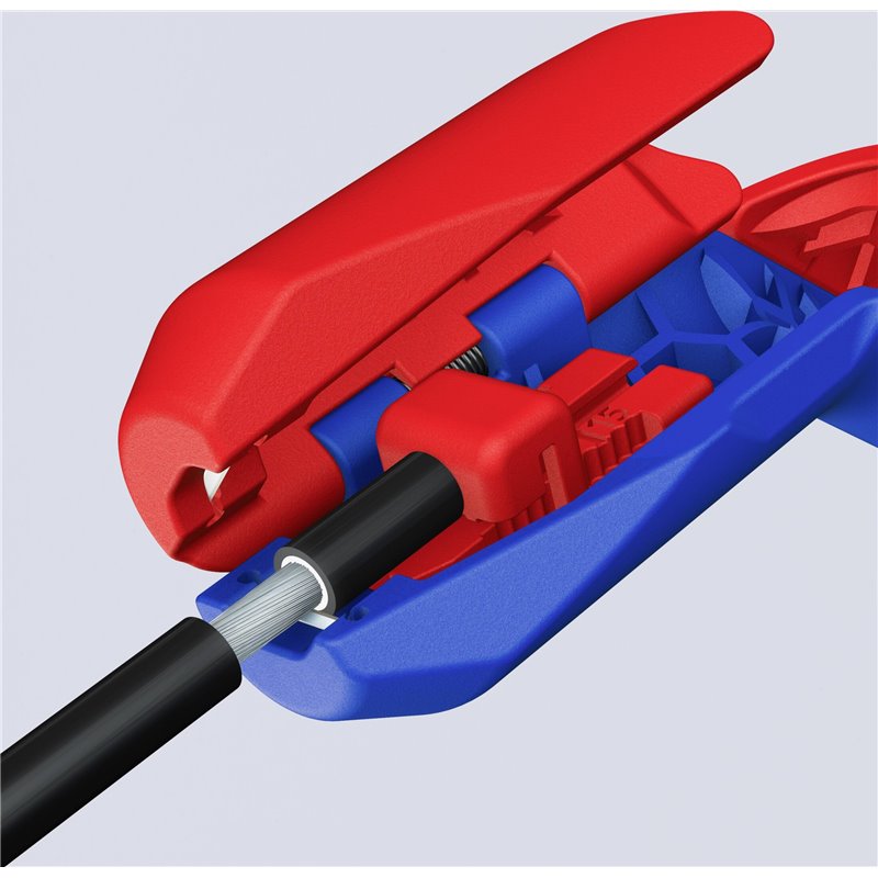 Herramienta pelacables ErgoStrip PV Pelacables Adecuado para Cable redondo de 5 mm (máx.)