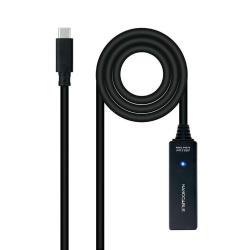 Câble amplificateur actif USB 3.2 Gen. 1 M/F / 5 mètres / Nanocable 10.01.1311