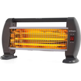 Orbegozo BP 0206 aquecedor de quartzo preto 1200W