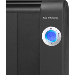 Orbegozo RRW 1005, WiFi-Wärmestrahler 1000W mit App-Fernbedienung und intelligenter Wochenplaneinstellung, Schwarz
