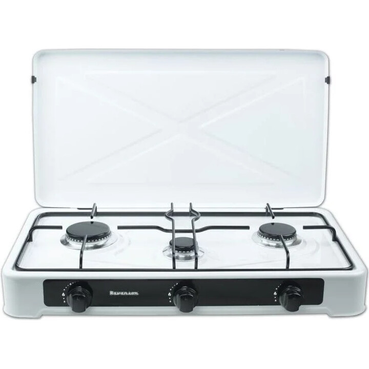 Ravanson K-02T Gas Hob 2 zones White