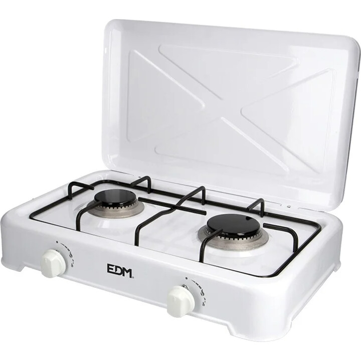 RAVANSON K-02T GAS HOB 2 zonas brancas