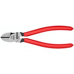 Cutter diagonal, poignées en revêtement en plastique, longueur de 160 mm
