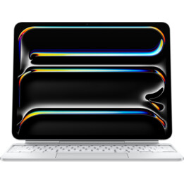 Clavier Apple Magic Keyboard pour iPad Pro 11 (M4) - Anglais international - Blanc
