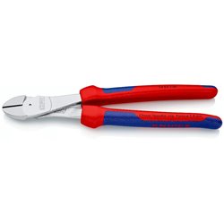 Diagonalschneider mit hohem Hebel, mehrkomponente Griffe, verchromte, 250 mm Länge