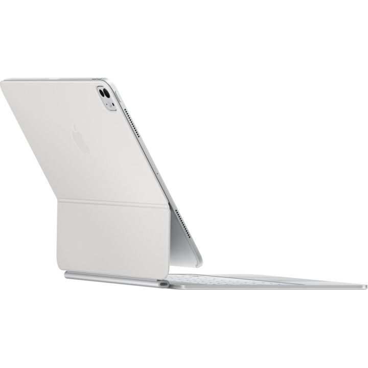 Clavier Apple Magic Keyboard pour iPad Pro 11 (M4) - Anglais américain - Blanc