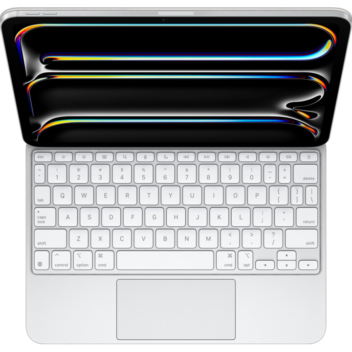 Teclado Magic Keyboard de APPLE para iPad Pro 11 (M4) - Inglés (EE. UU.) - Blanco