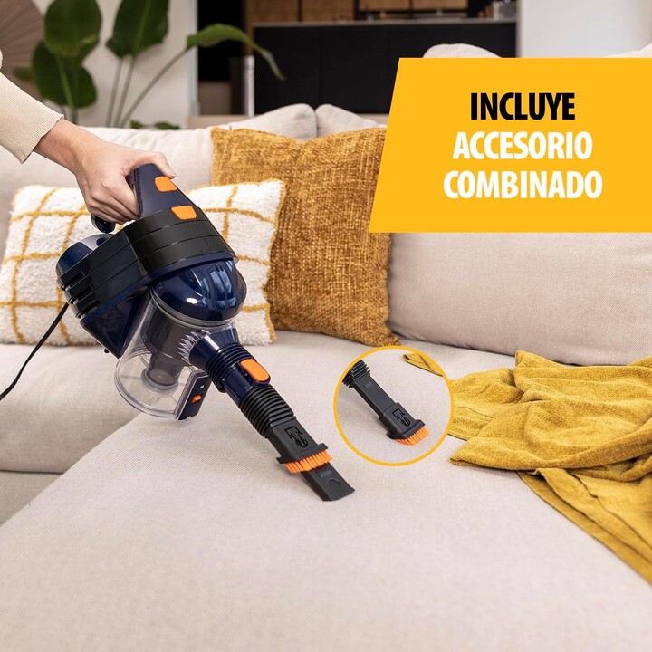 Tristar SZ-2318 Aspirateur à bâton à cordon, baguette télescopique