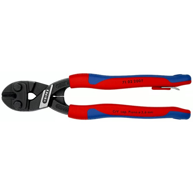Cortadores de pernos compactos KNIPEX CoBolt, mangos multicomponente