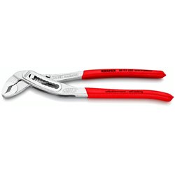 Knipex-Alligator, Wasserpumpenzange, plastisch beschichtete Griffe, verchromtes, 250 mm Länge