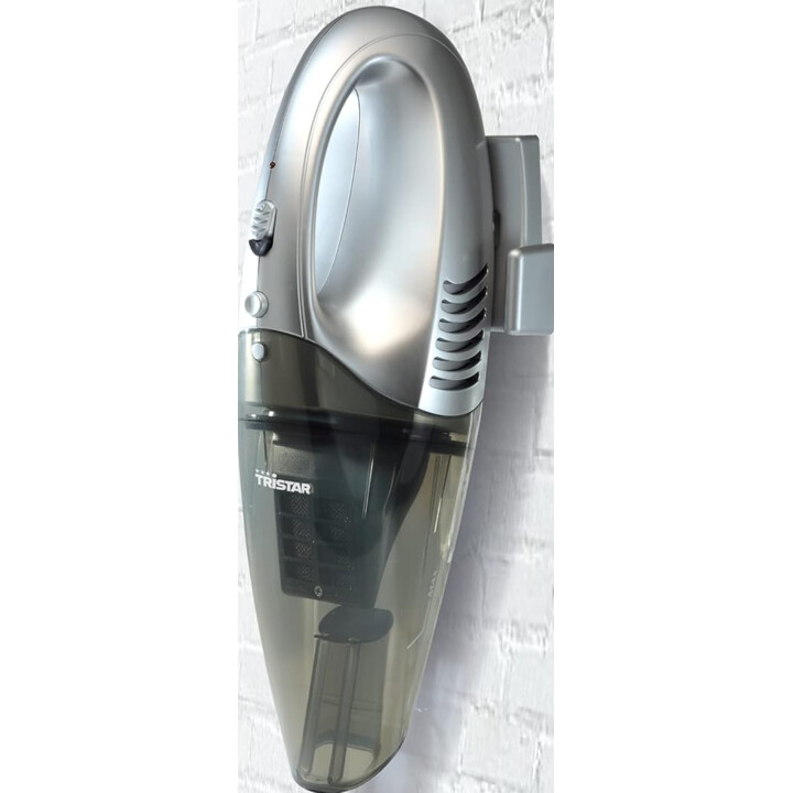 Tristar KR-2156 aspirapolvere portatile, argento, trasparente, 500 ml, 45 watt