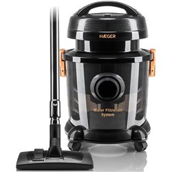 Haeger Aquaclean 1200 aspirateur avec filtre à eau, 1200W, réservoir d'eau 9L