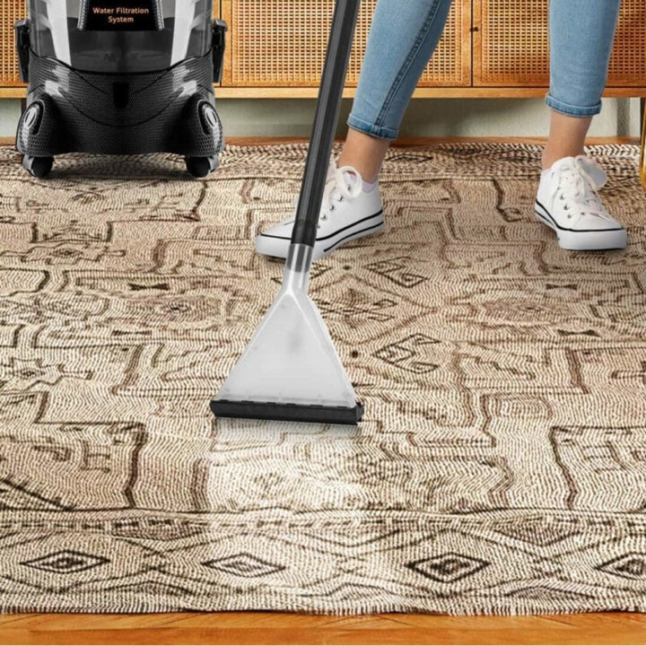 Aspiradora de Suelo Haeger VC-12W.045A Aquaclean Pro Seca/Húmedo 1400 W Negra