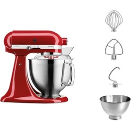 KitchenAid Artisan 5KSM185PS Küchenmaschine 300 W 4,8 l Rot