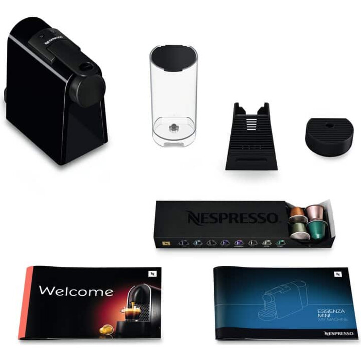 elonghi Essenza Mini EN85.B CAPUSULAÇÃO DE CAPSULA DE NESPOSULA ÚNICA, BLACK