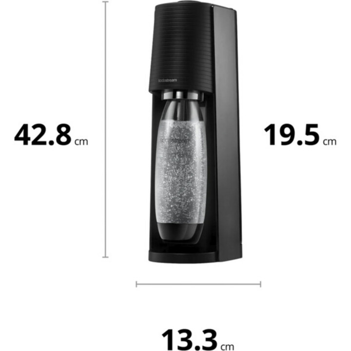 SodaStream Terra *schwarz* inkl. 3 Flaschen