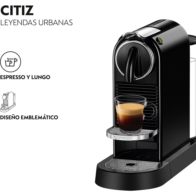 Delonghi cidadão EN167.B Máquina de café automática da cápsula Nespresso para cápsulas de Nespresso