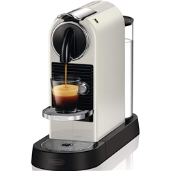 Delonghi Citiz en167.W cafetière à capsule Nespresso à dose unique, blanc, blanc