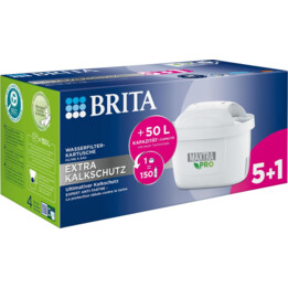 BRITA Tischwasserfilter Maxtra Pro Extra Filterkartusche 6er-Pack