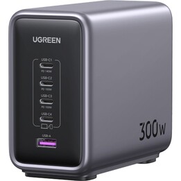 UGREEN Nexode 300W 5-Port PD GaN Schnellladegerät