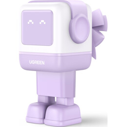Cargador rápido UGREEN Uno RG 65W GaN de 3 puertos, color morado UE
